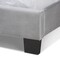 Baxton Studio Fiorenza Grey Velvet King Size Panel Bed with Tufted Headboard 163-10497 - alternate 5